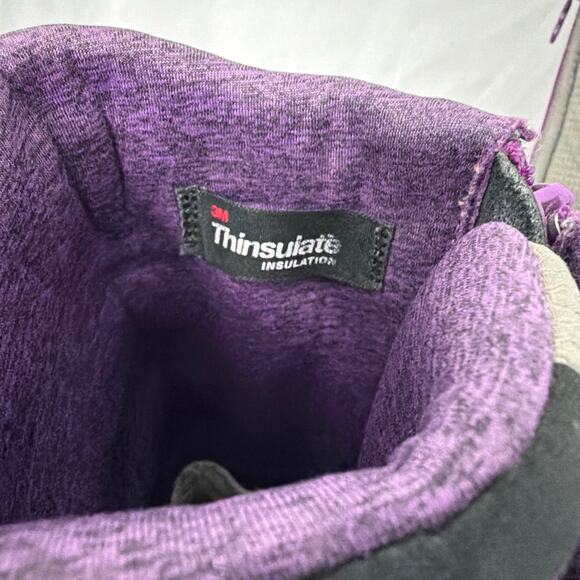 Ahnu Winter Boots Womens Size 9 Sugar Bowl Northridge Vibram Gray Waterproof - Picture 6 of 15